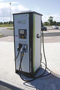 city of york evolt rapid charging point