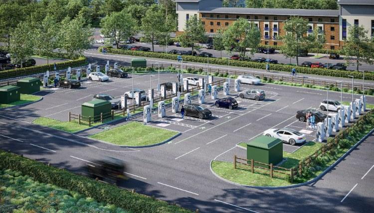 instavolt expands banbury ev charging hub