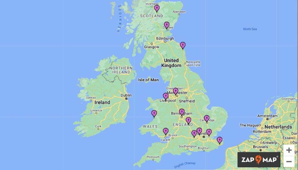 public tesla supercharger sites searchable on zap-map