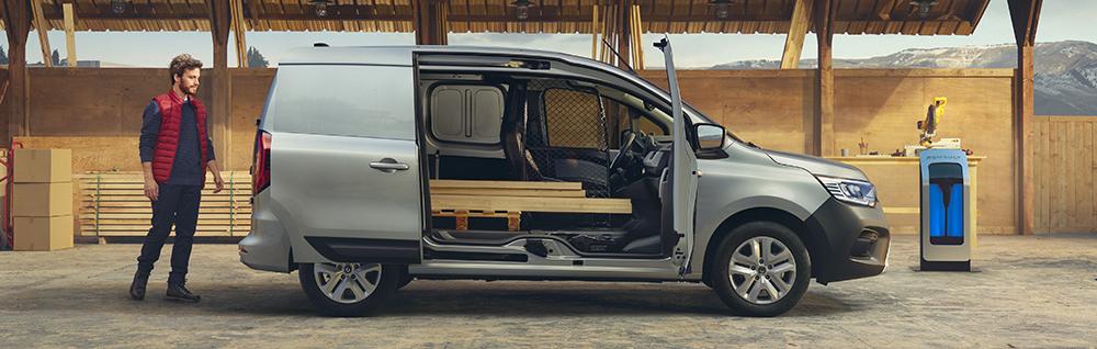 renault kangoo e-tech: best electric vans 2022