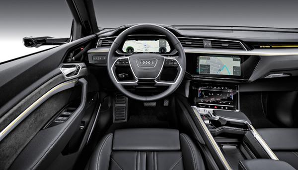 audi -tron interior