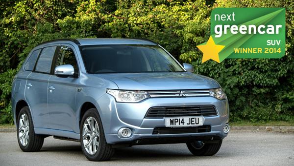 best evs - mitsubishi outlander phev