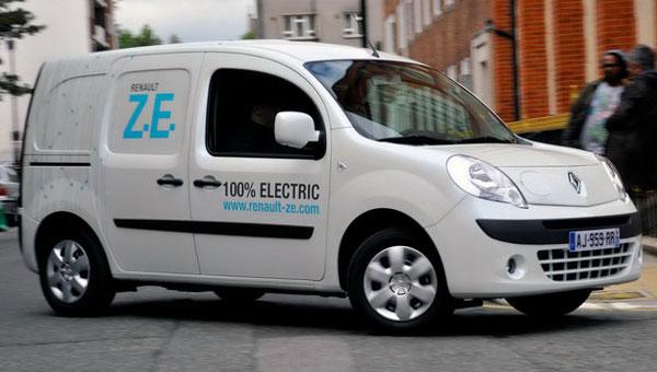 best electric van - renault kangoo ev