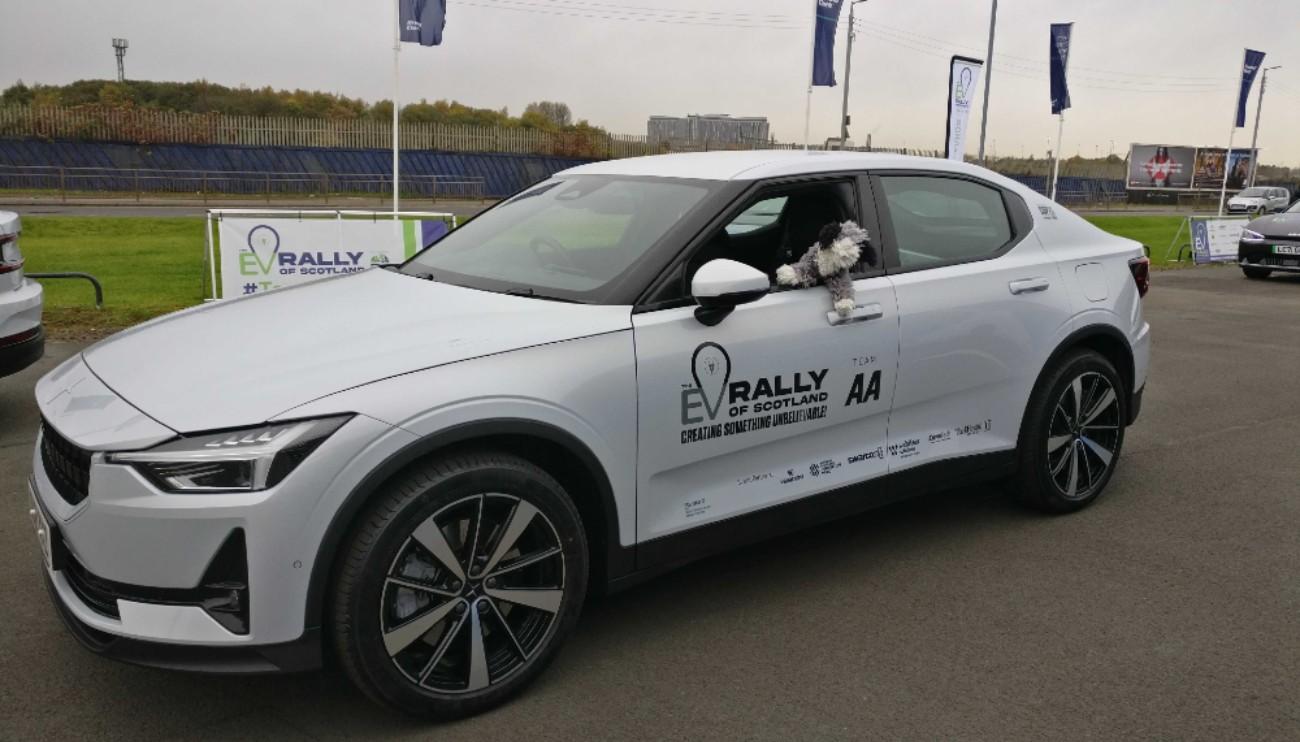 ev rally scotland leaves glasgow cop26