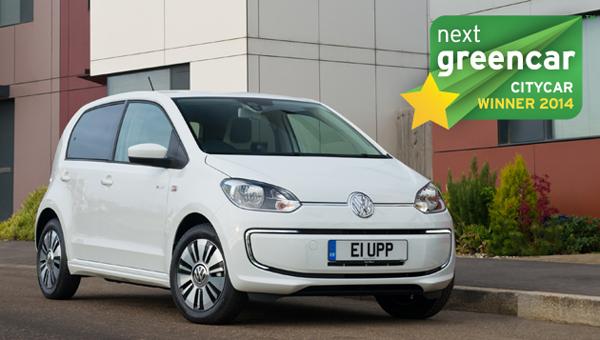 top 10 electric cars - vw e-up!