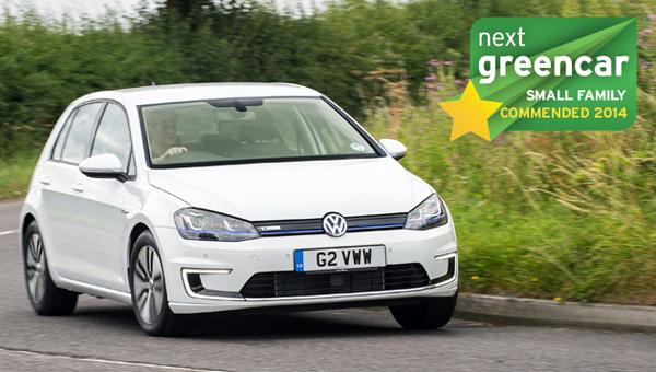 top 10 electric vehicles - vw e-golf