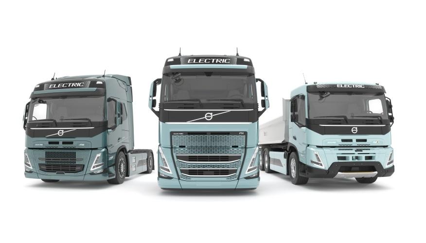 volvo trucks details electric models