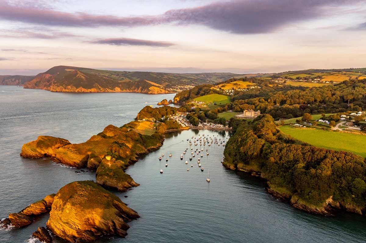 EV charging near Watermouth Cove