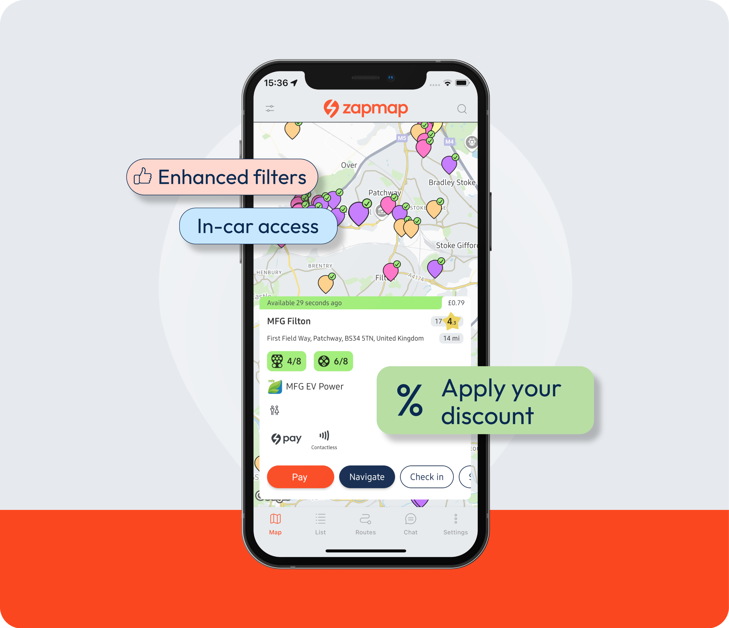 Zapmap app - Zapmap Premium benefits