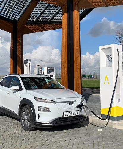 EV driving in Europe