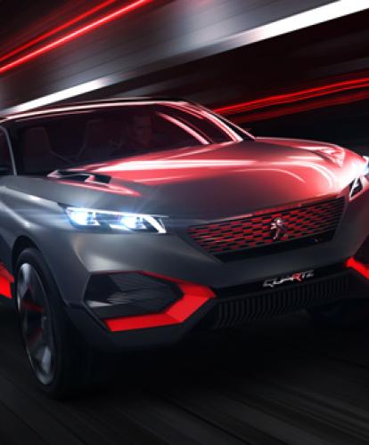 Peugeot QUARTZ Plug-in hybrid concept to make debut in Paris