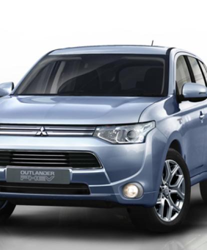 Mitsubishi Outlander PHEV wins Caravan Club towcar award