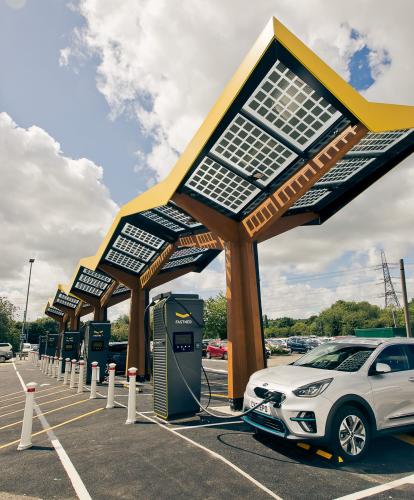 Energy superhub at Redbridge park and ride