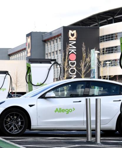 Stadium MK Allego charging hub