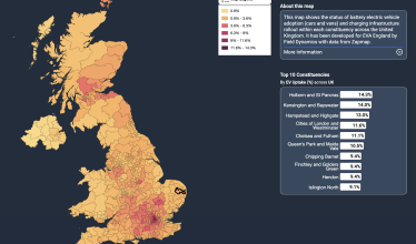 EVA England Constituency dashboard