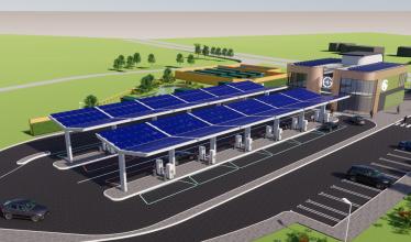 Electric Forecourt ultra rapid EV charging hub plans revealed