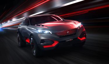 Peugeot QUARTZ Plug-in hybrid concept to make debut in Paris