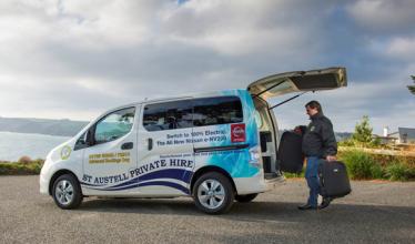 Cornwall taxi company adds electric e-NV200 Combi van to fleet