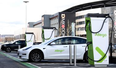 Stadium MK Allego charging hub